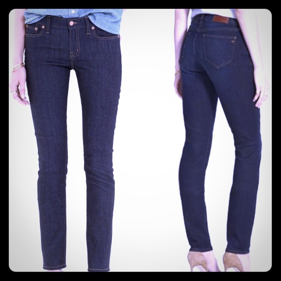 Madewell Denim - Madewell Alley Straight Leg Dark Wash Denim Jeans